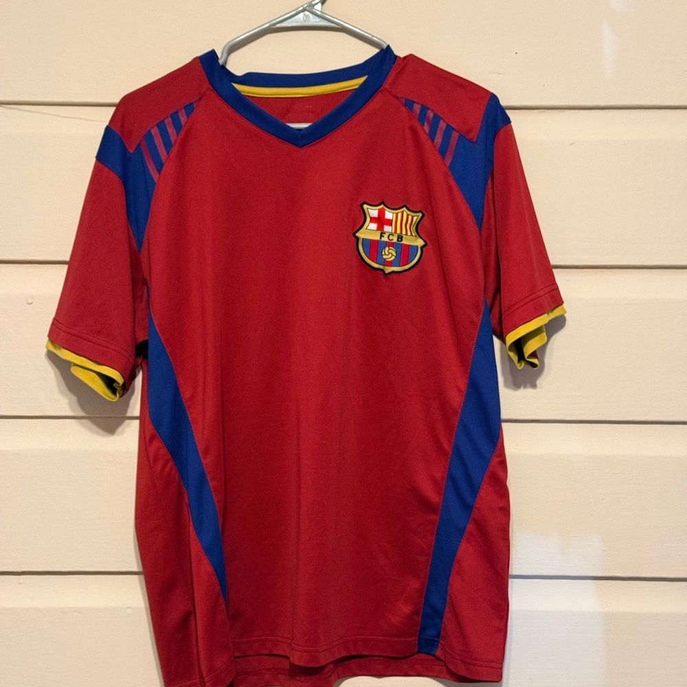 FC Barcelona Kids Red & Blue Soccer Jersey